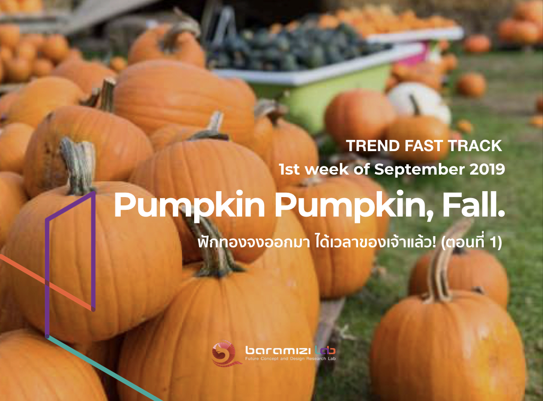 TREND FAST TRACK: Pumpkin Pumpkin, Fall.